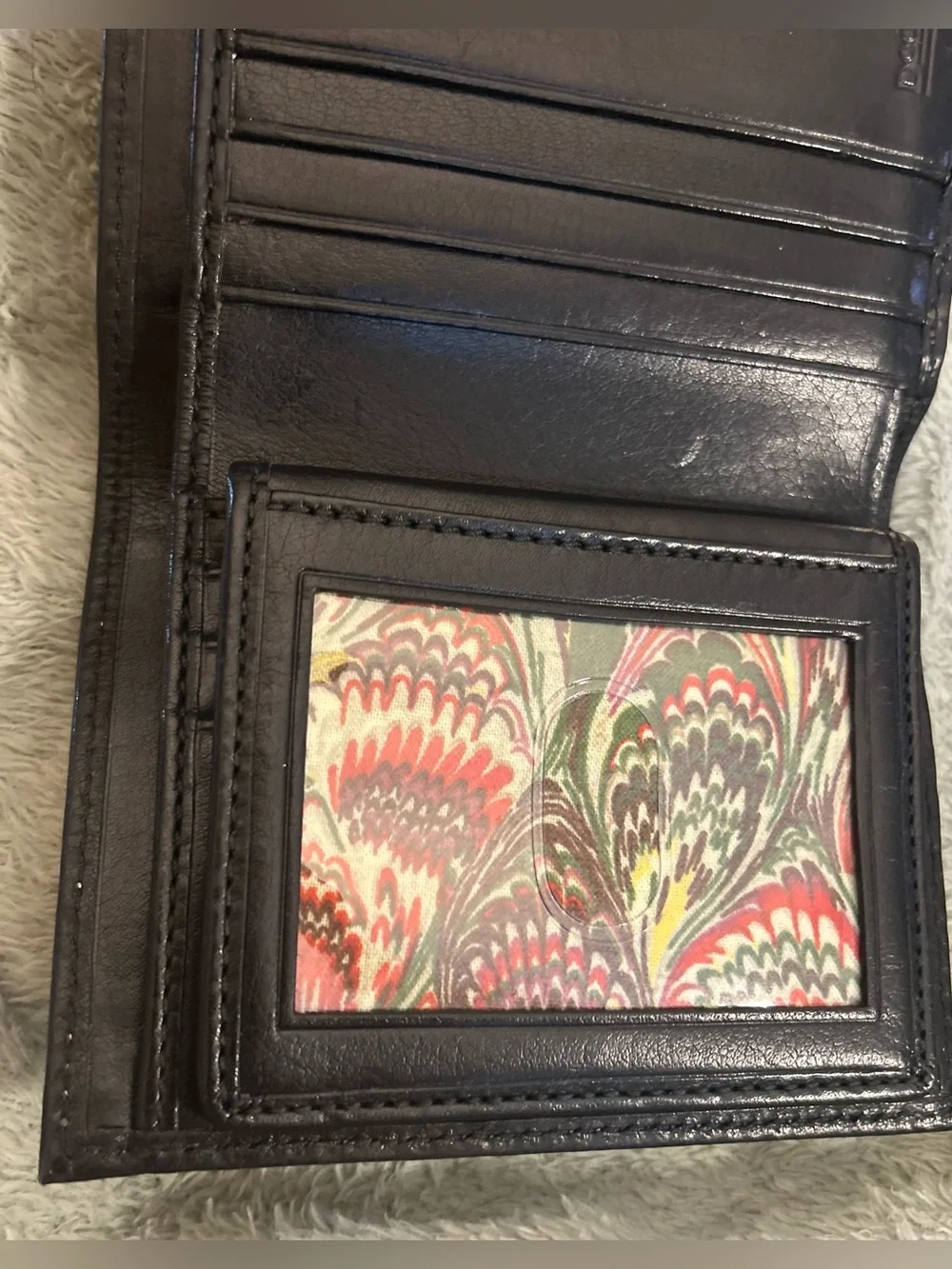 Vintage Dooney & Bourke Black Leather Wallet - Picture 8 of 12